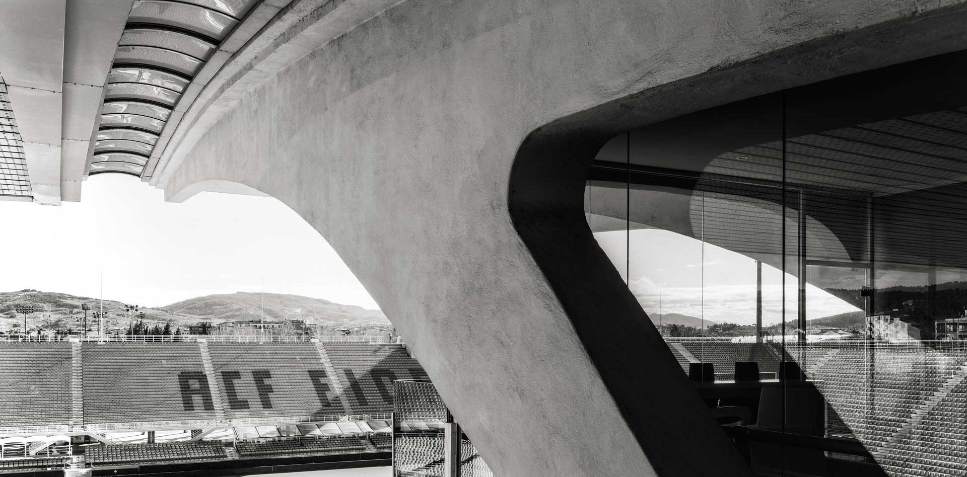 pier luigi nervi's artemio franchi stadium of florence